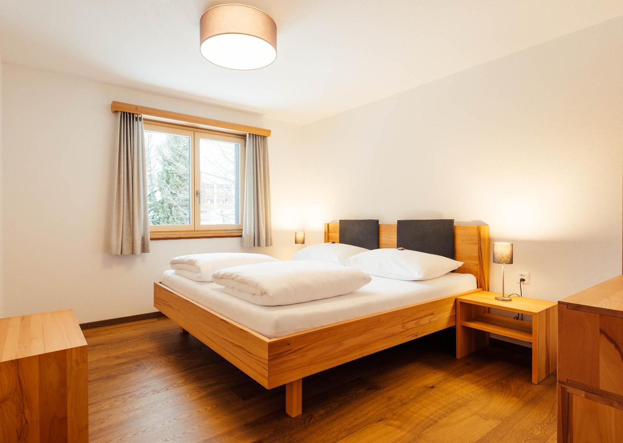 Hotel Kruezli Sedrun Kamer foto