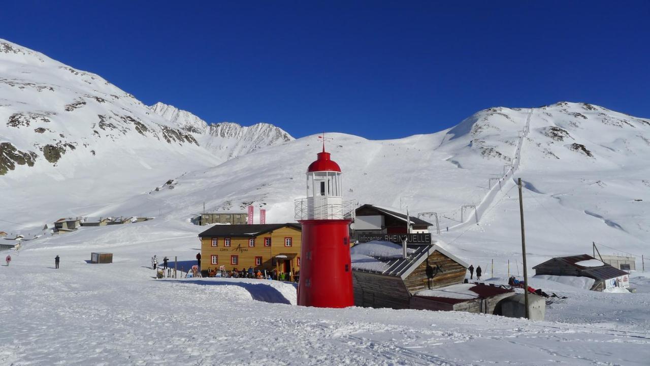 Hotel Kruezli Sedrun Buitenkant foto
